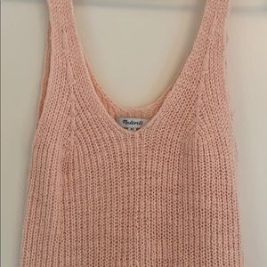 Madewell sweater tank